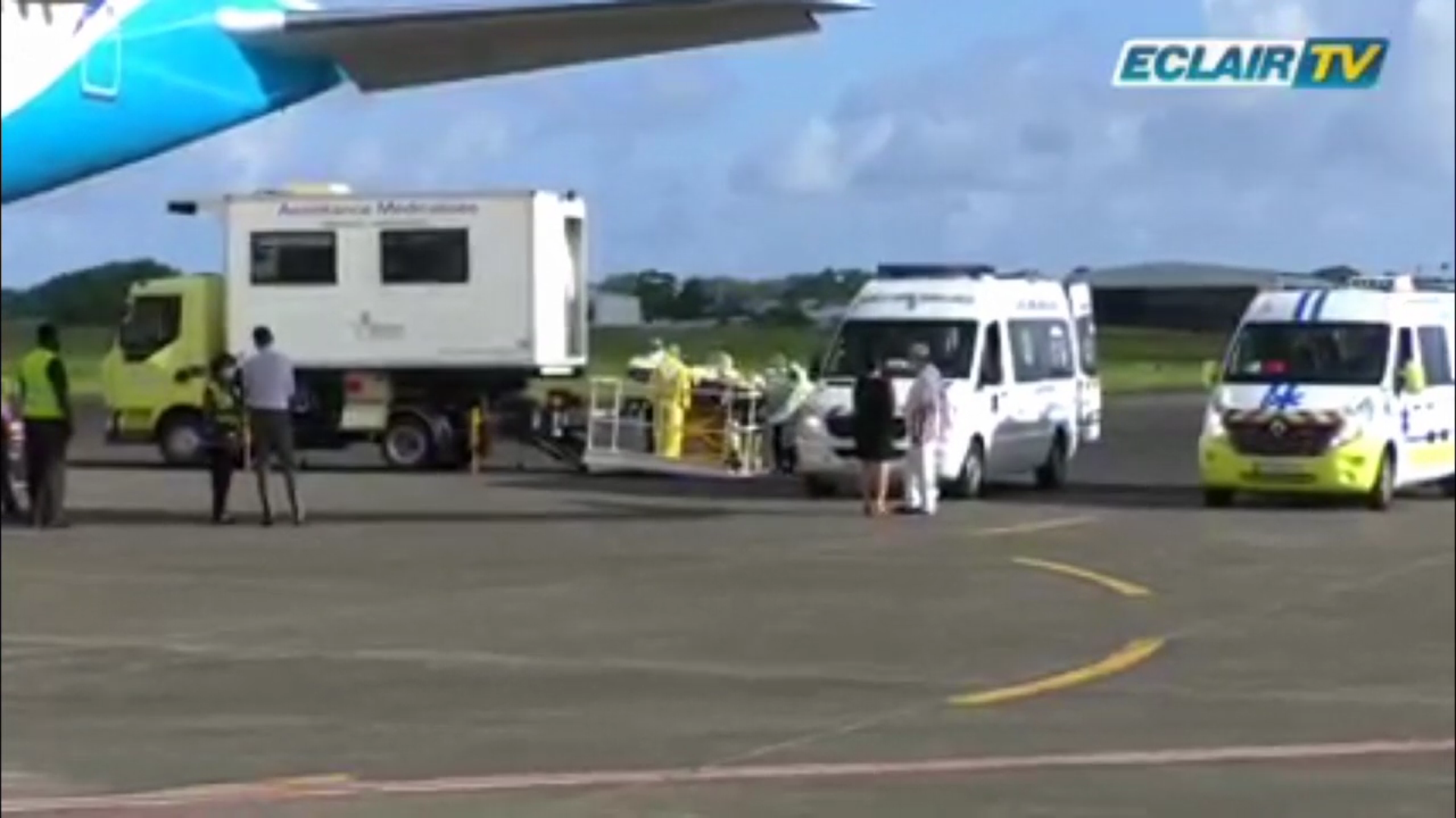 [Vidéo] Onews Guadeloupe. 7 personnes évacuées vers l hexagone