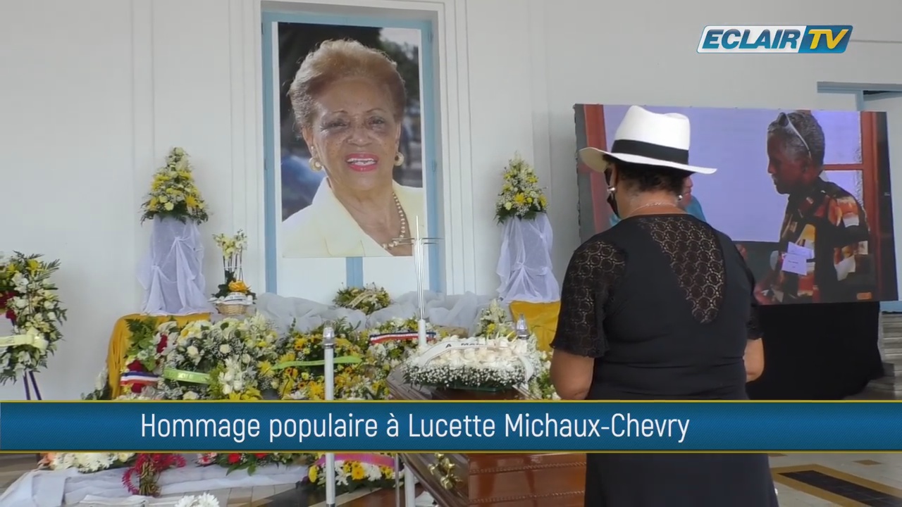 [Vidéo] Onews Guadeloupe. Hommage populaire ce dimanche à Basse Terre à Lucette MICHAUX CHEVRY