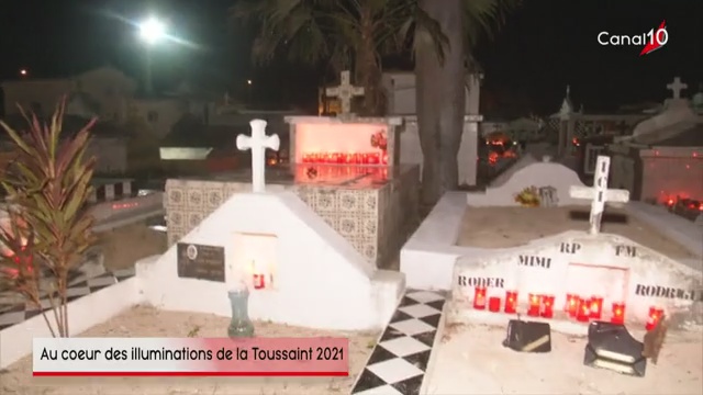 [Vidéo] Guadeloupe. Les illuminations des cimetières une tradition respectée