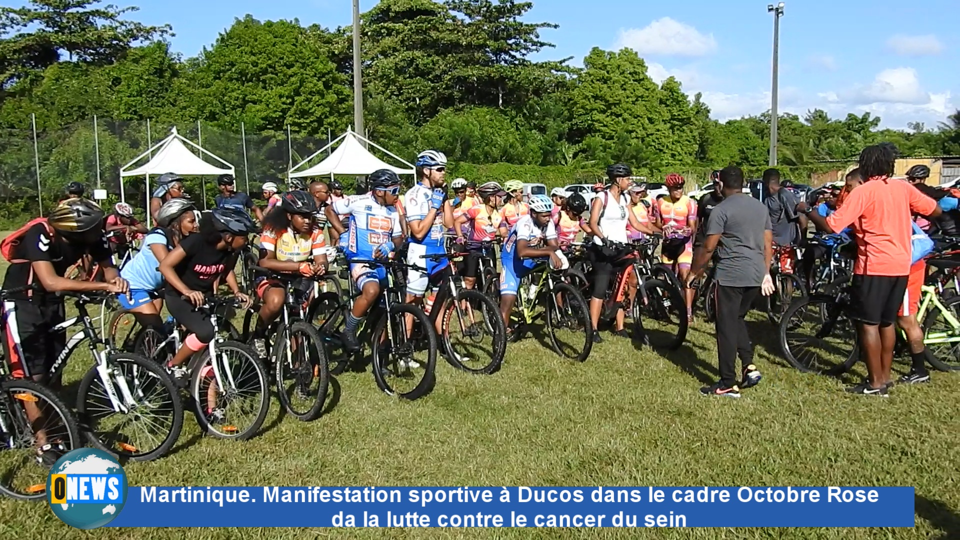 [Vidéo] Martinique. Manifestation à Ducos dans le cadre Octobre Rose contre le cancer
