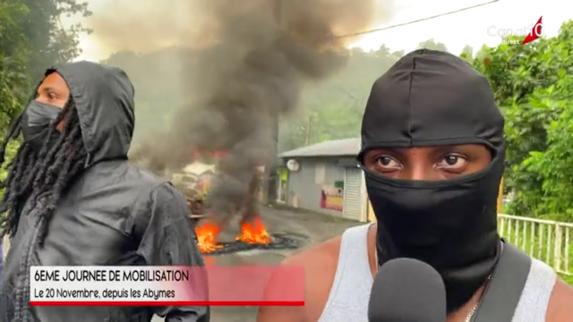 [Vidéo) Guadeloupe. 6ème journée de blocage. Les dernières images