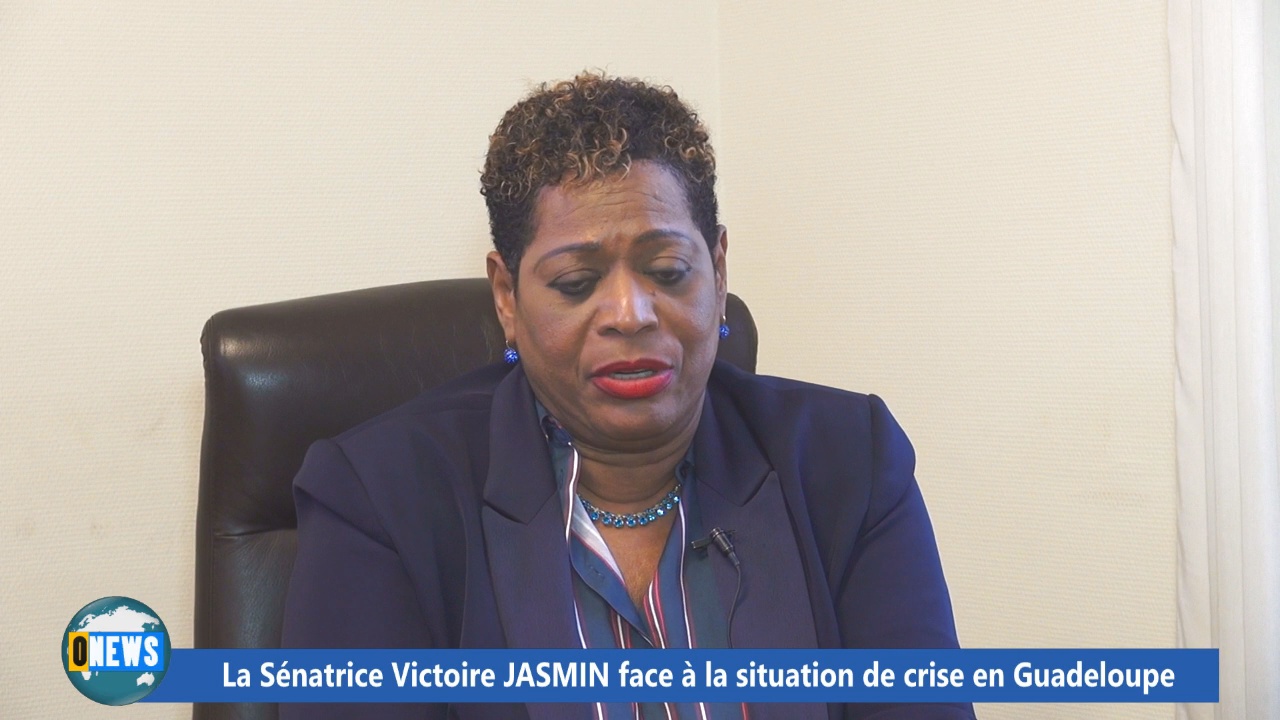 [Vidéo] Guadeloupe crise. Victoire Jasmin Sénatrice répond à nos questions. Interview complète