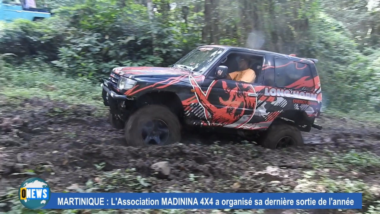 [Vidéo] Martinique. Dernière sortie de l année de l’Association Madinina 4×4