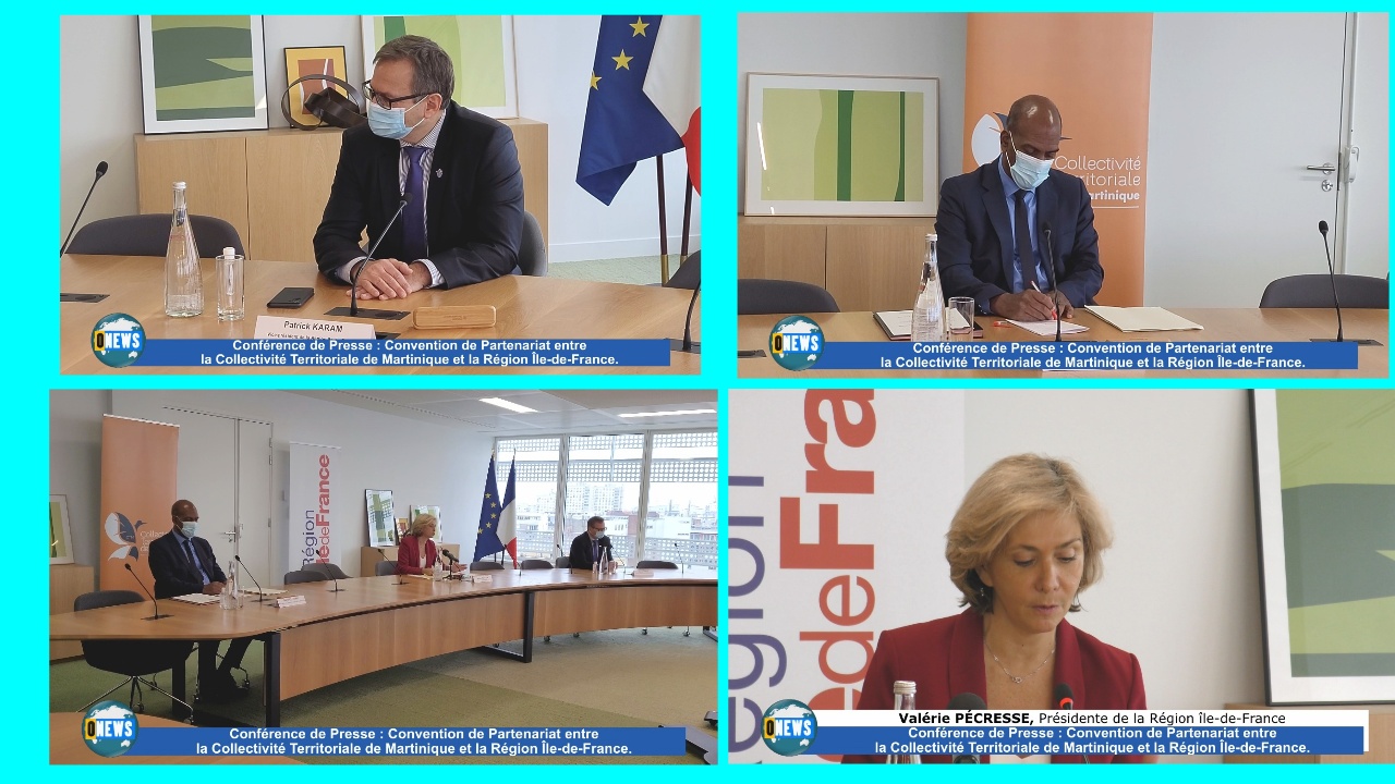[Vidéo] Hexagone. Conférence de Presse Partenariat Région ile de France et la Martinique