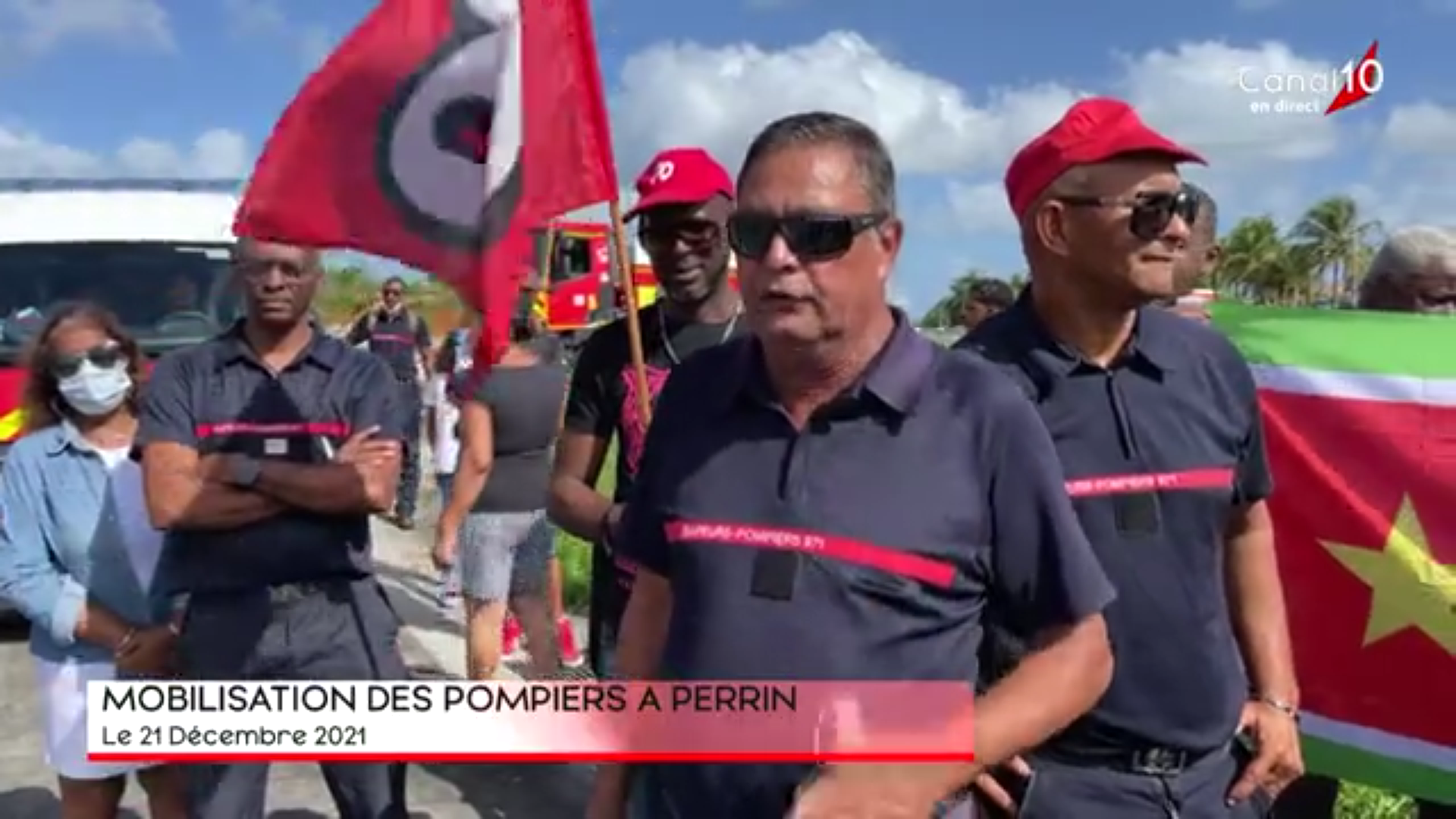 Guadeloupe. Mobilisation des pompiers aux Abymes