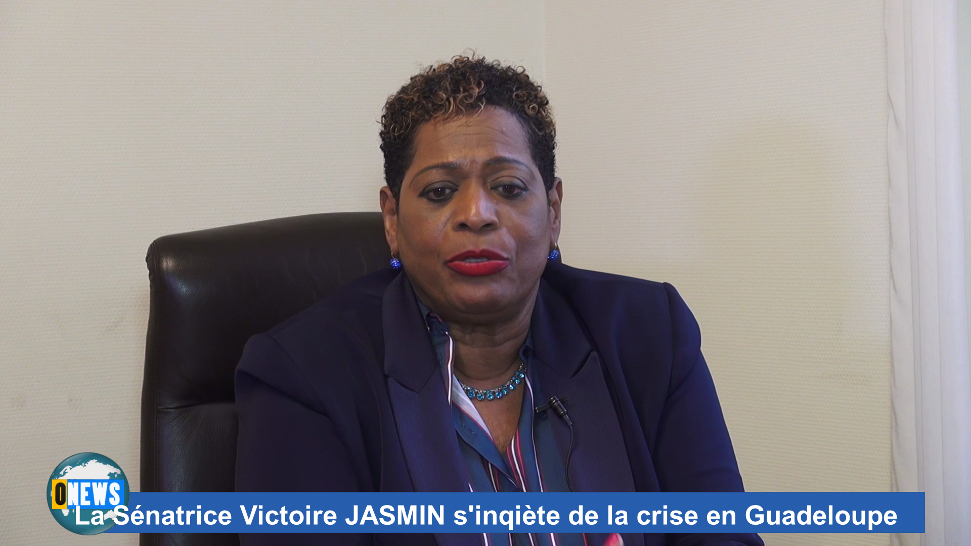 [Vidéo] Guadeloupe Crise. Extrait interview La Sénatrice Victoire JASMIN s’inquiète de la crise en Guadeloupe