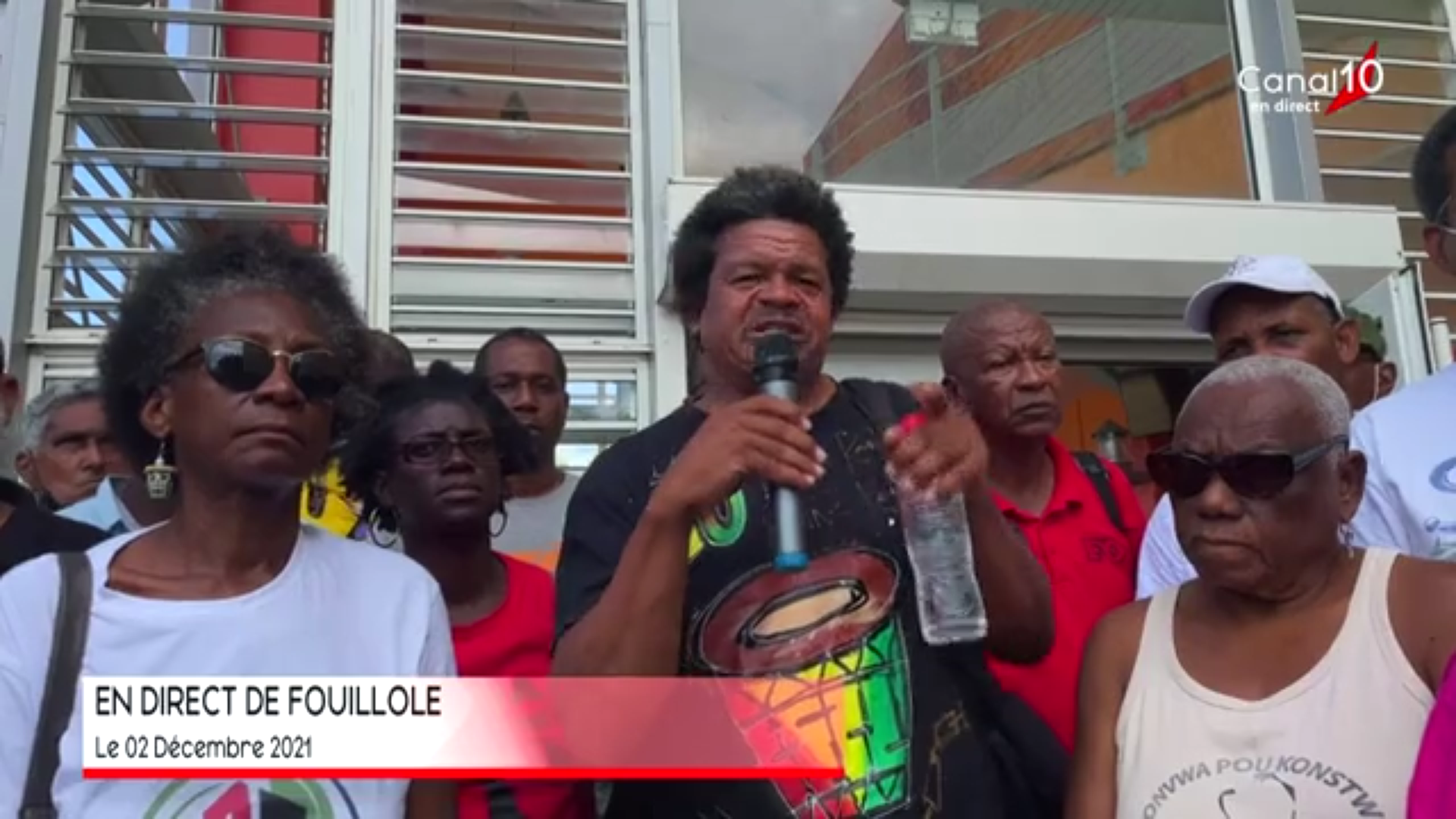 [Vidéo] Guadeloupe Crise. Le point sur les négociations Syndicats et Élus à Fouillole