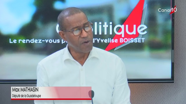 [Vidéo] Onews Guadeloupe. Max Mathiasin Député invité de C politique