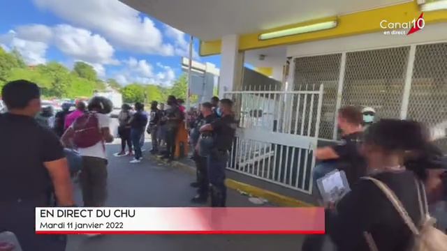 Guadeloupe. Nouvelles tensions ce mardi autour du CHU de Pointe à pitre