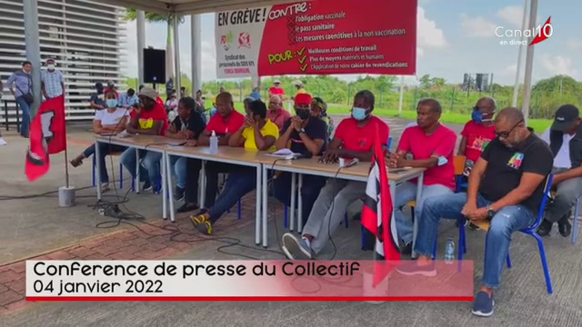 [Vidéo] Onews Guadeloupe. Crise. Conférence de presse du collectif des syndicats