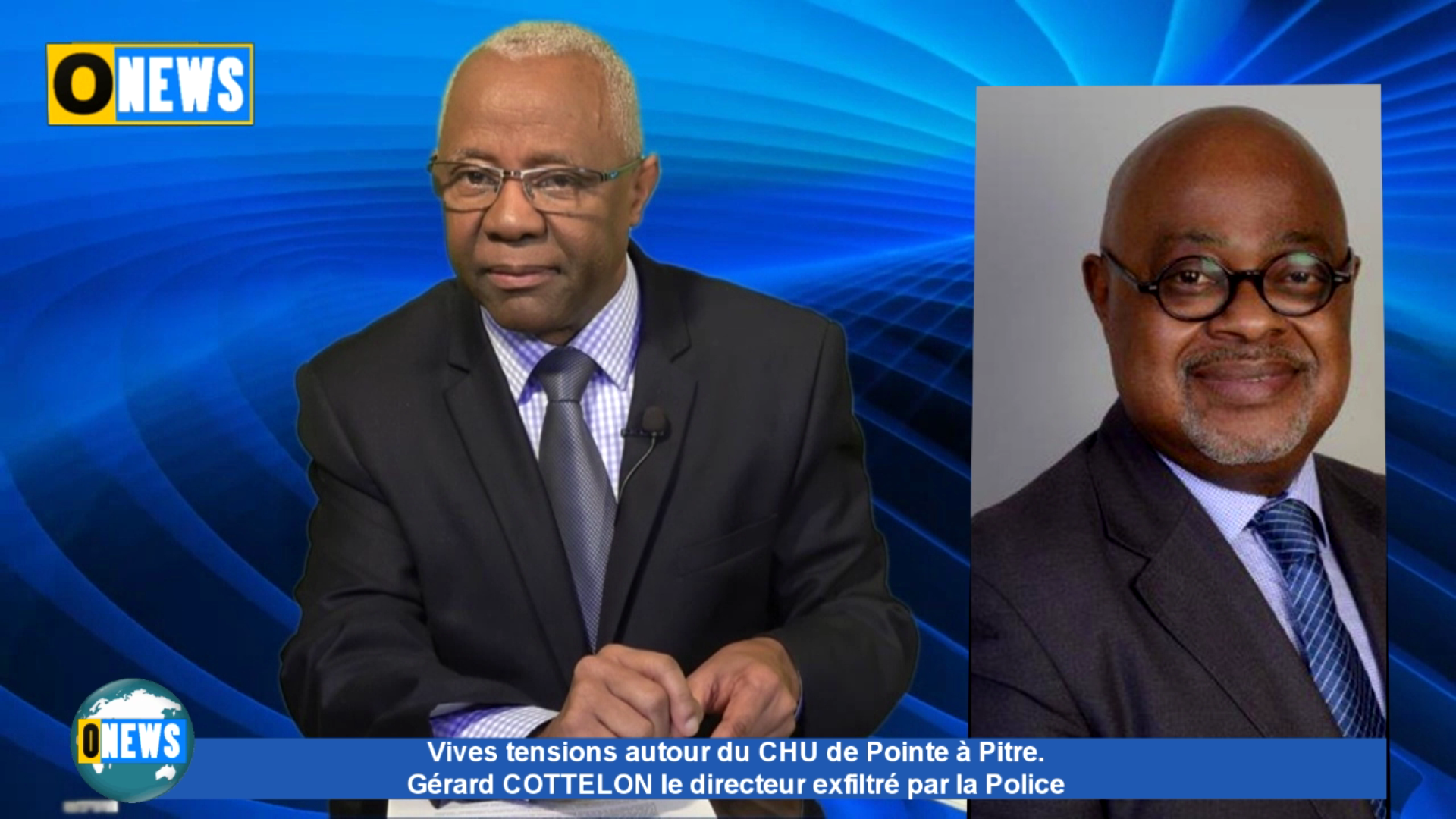 Guadeloupe. Tensions autour du CHU. Gérard COTTELON le directeur exfiltré par la police