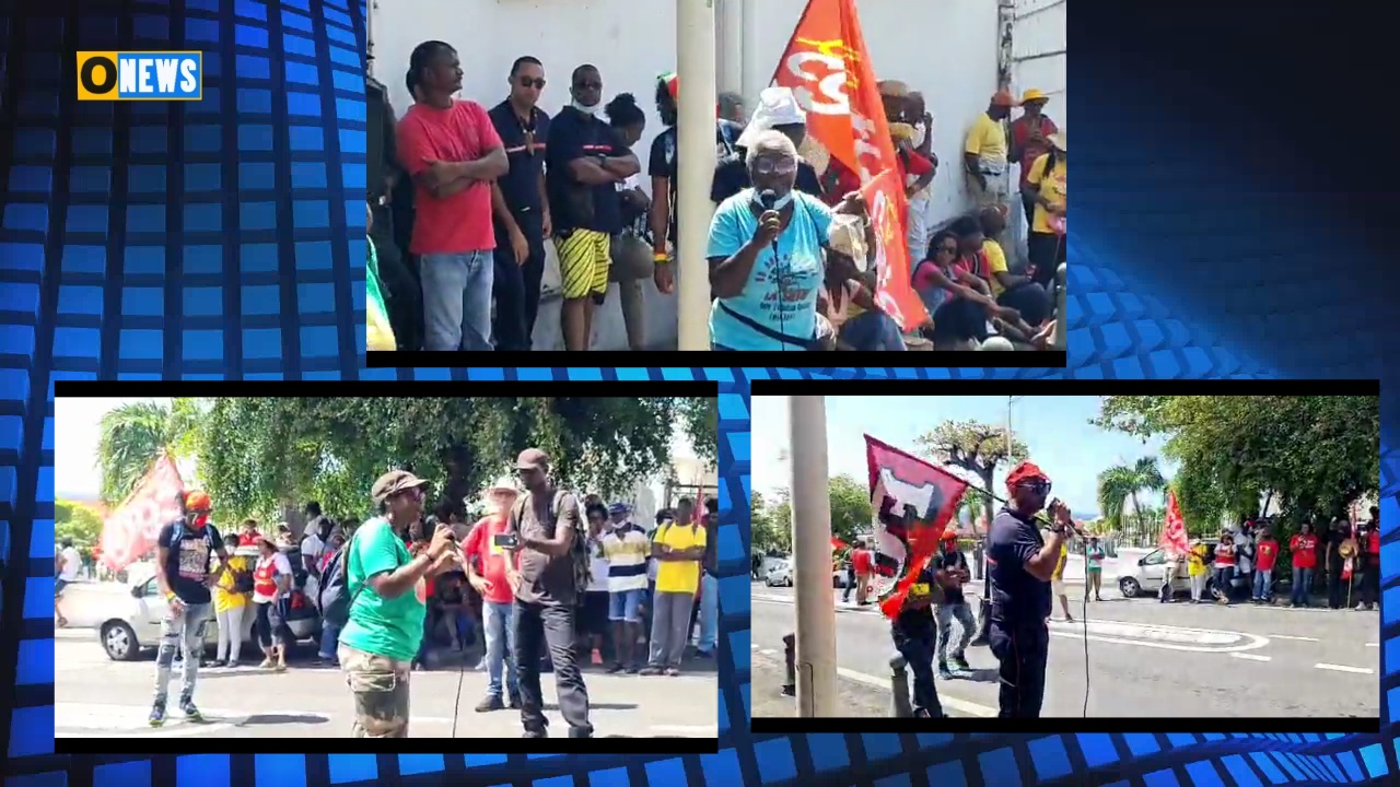 [Vidéo] Guadeloupe crise. Manifestations. Réactions du Collectif (Média97+)