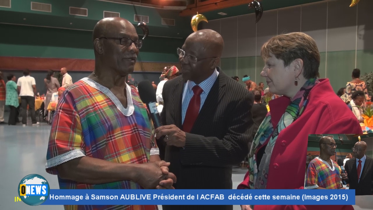 [Vidéo]Hommage à Samson AUBLIVE Président de l ACFAB de Bagneux décédé cette semaine (Images 2015)