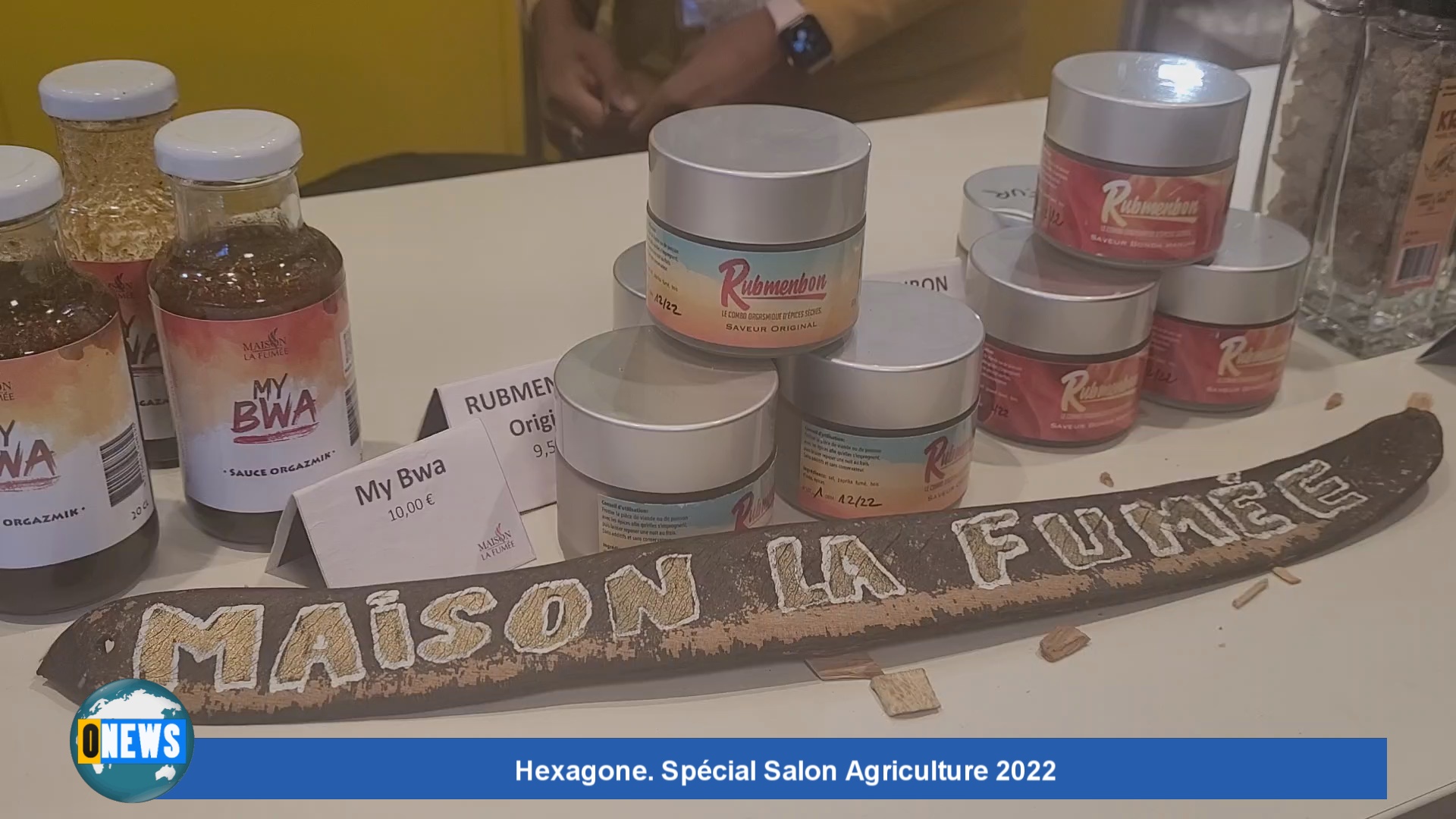[Vidéo] Spécial Salon de l Agriculture. La vanille, Les produits Marroon et Maison la fumée