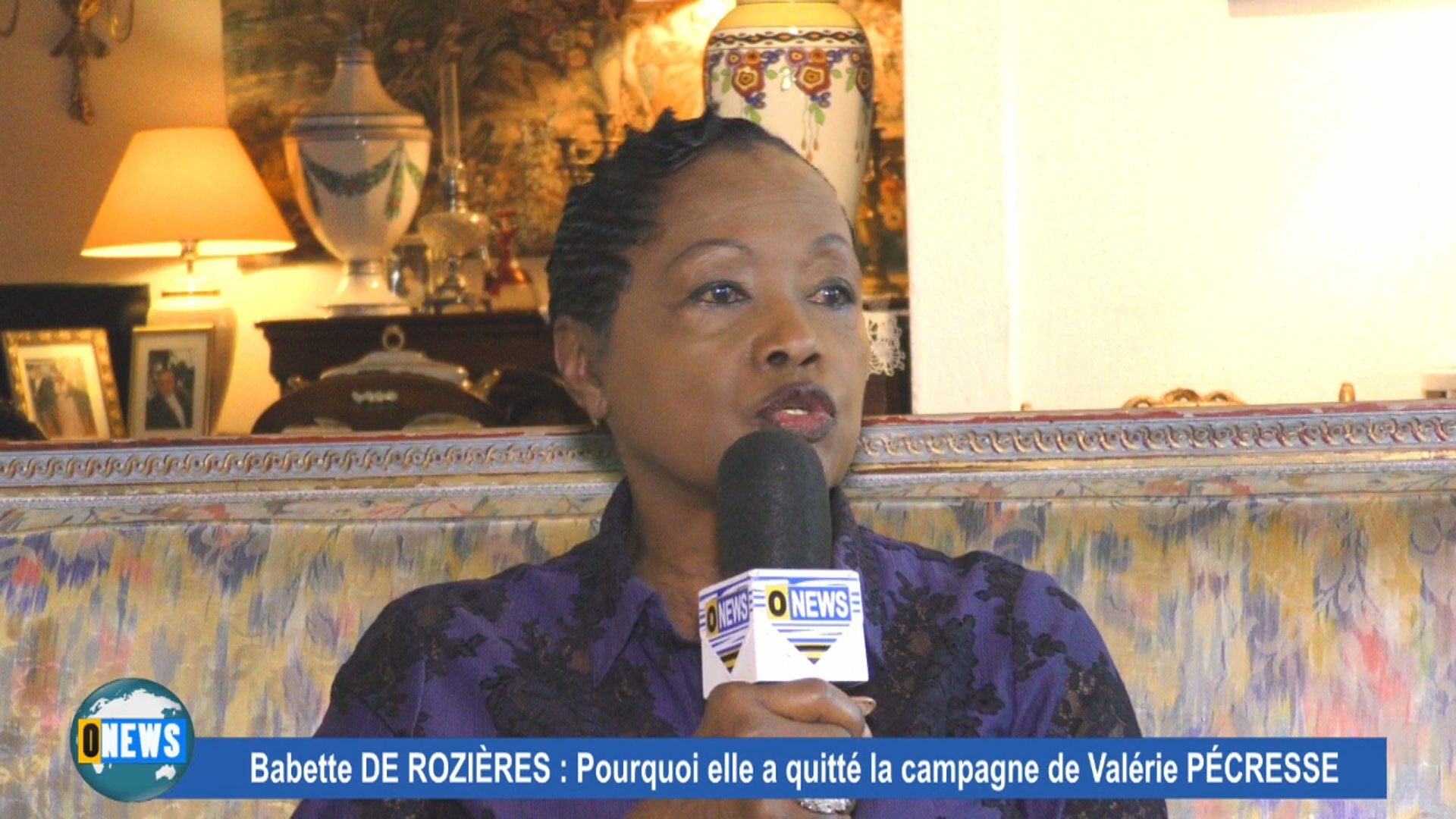 [Vidéo]Interview complète de Babette de ROZIERE qui à décidé d abandonner la candidate Valérie PECRESSE