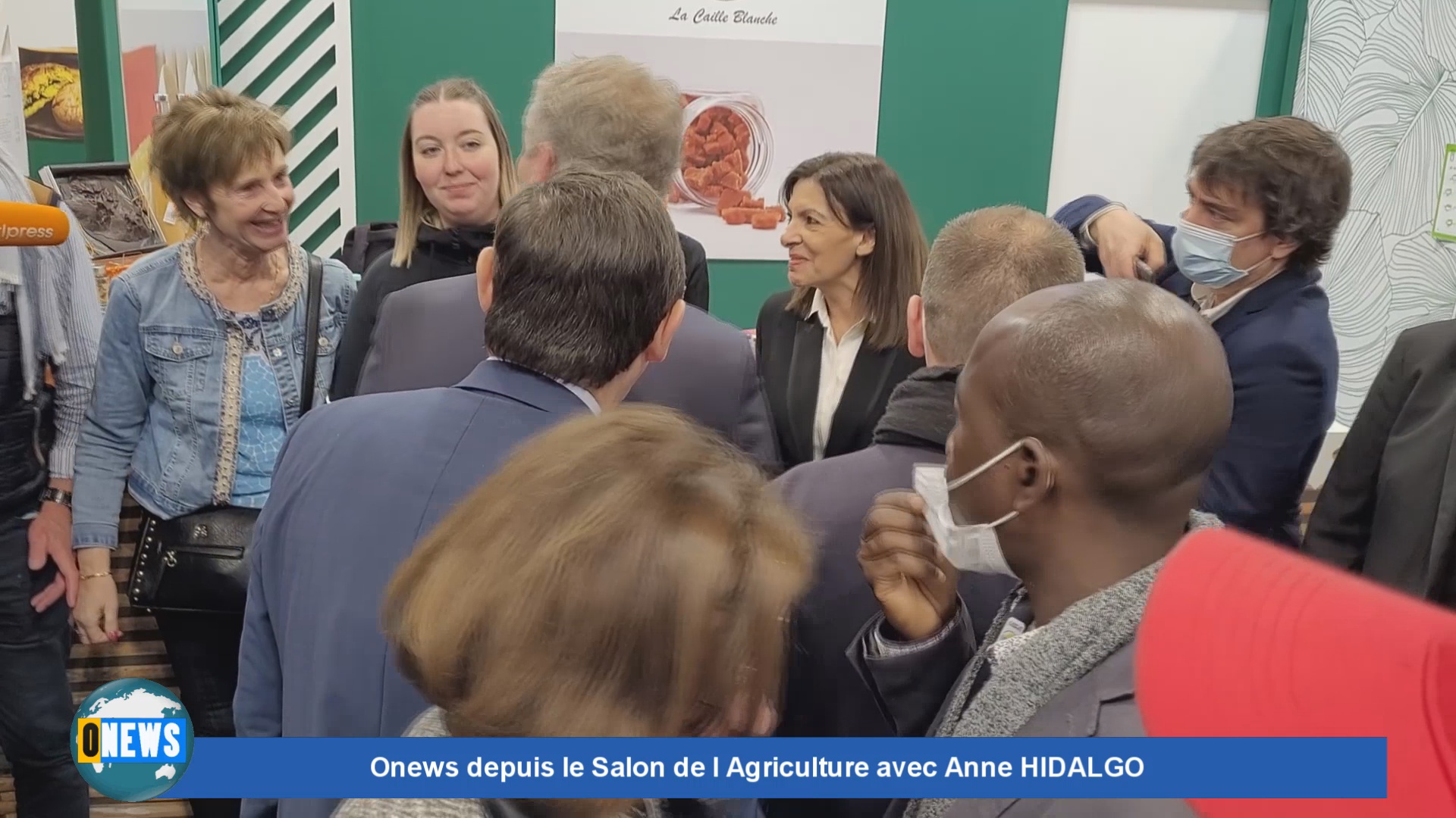 [Vidéo] Onews depuis le Salon de l Agriculture avec Anne HIDALGO sur les stands Outre mer