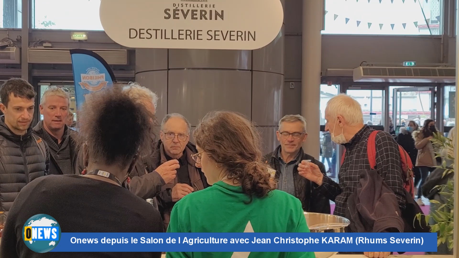 [Vidéo] Onews depuis le Salon de l Agriculture avec Jean Christophe KARAM (Rhums Severin)