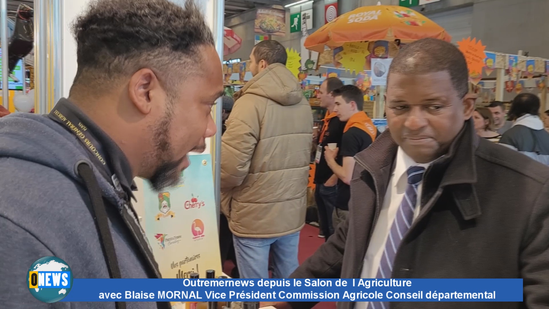 [Vidéo]Onews au salon de l agriculture Avec Guy LOSBAR Président du conseil Départemental et Blaise MORNAL Vice Président Commission Agricole