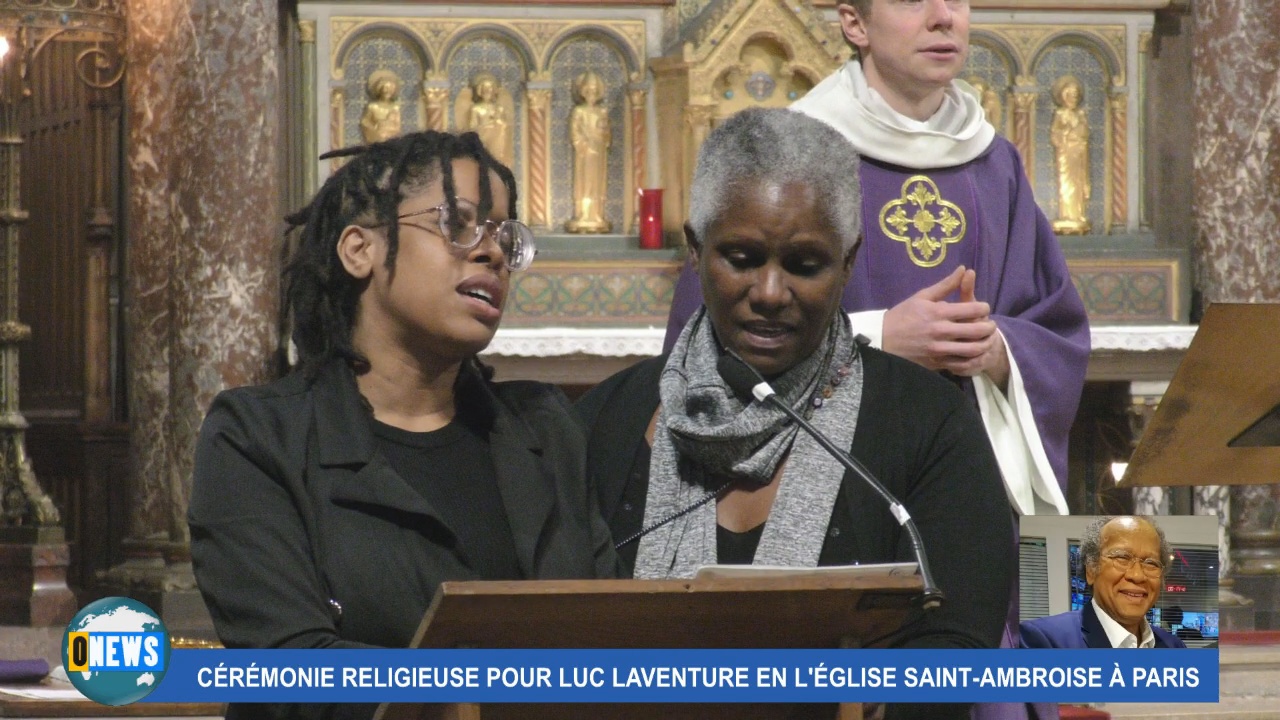 [Vidéo] Hexagone. Reportage complet sur les obsèques de Luc LAVENTURE le 16 Mars Église Saint Ambroise
