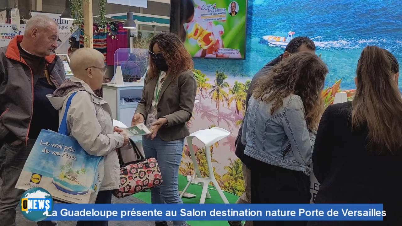 [Vidéo] Hexagone. La Guadeloupe présente au Salon destination nature Porte de Versailles