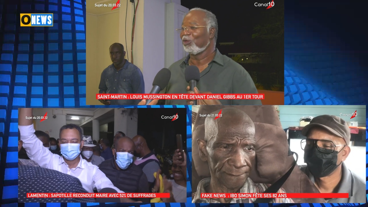 [Vidéo] onews Guadeloupe. Le Jt de canal 10