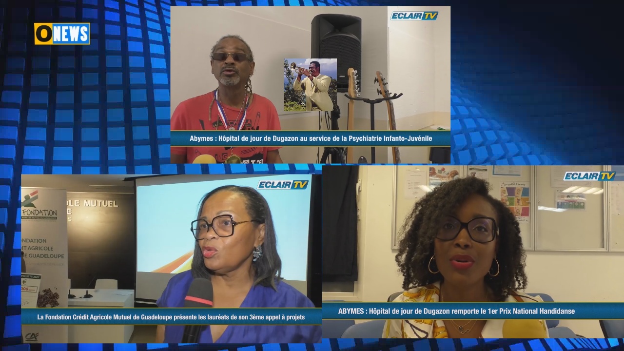 [Vidéo] Onews Guadeloupe. Flash info Eclair Tv
