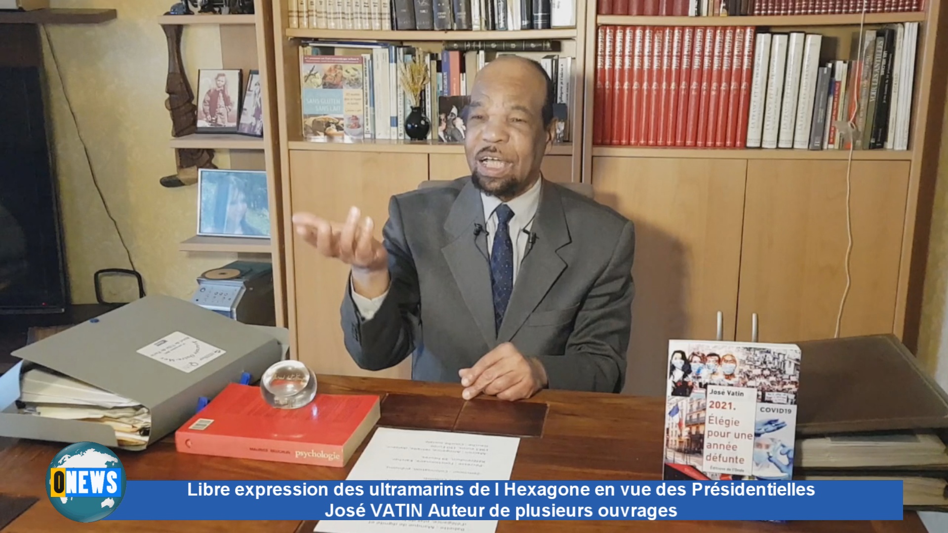 [Vidéo] Présidentielles. Libre expression des ultramarins de l hexagone avec José VATIN Auteur de plusieurs ouvrages