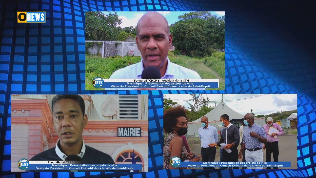 [Vidéo] Onews Martinique Serge LETCHIMY présente les projets pour la commune de Saint Esprit