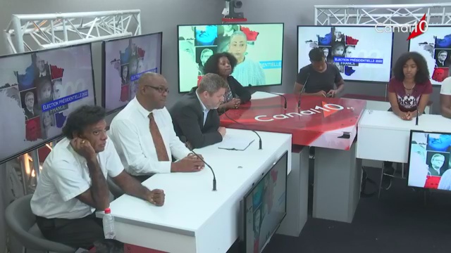 [Vidéo] Guadeloupe Analyse du scrutin après le 1er tour des élections présidentielles (suite Canal 10)