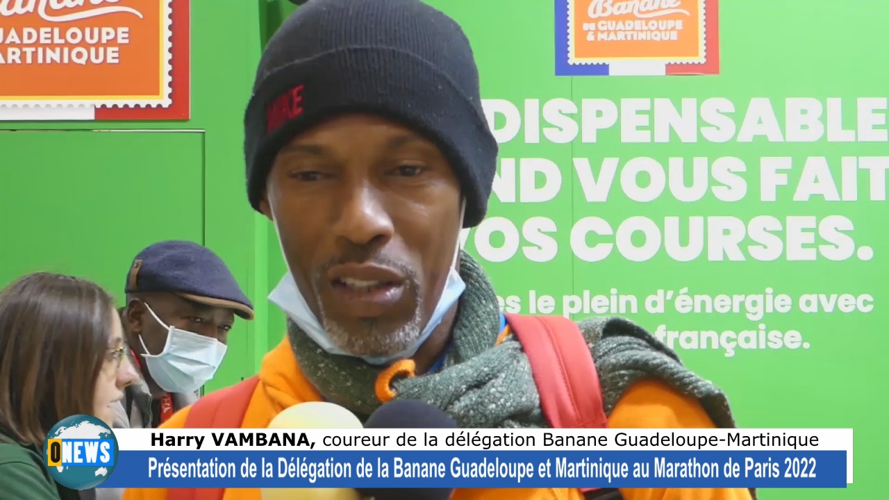 [Vidéo] Onews Hexagone. La Délégation de la Banane Guadeloupe et Martinique au Marathon de Paris 2022