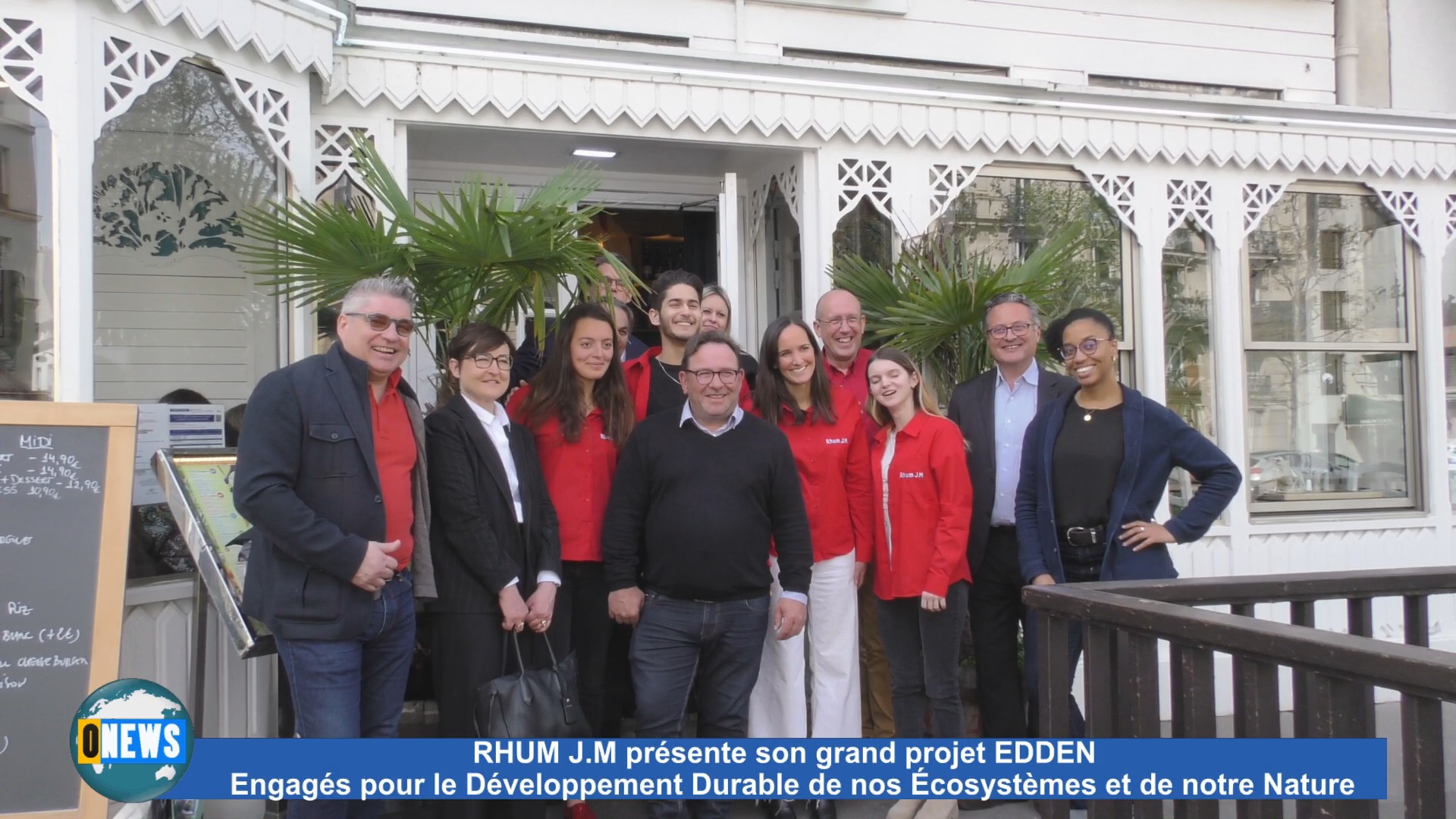 [Vidéo] Hexagone. Rhum JM présente EDDEN (Engagés pour le Développement durable de nos Ecosystèmes et de nitre Nature)