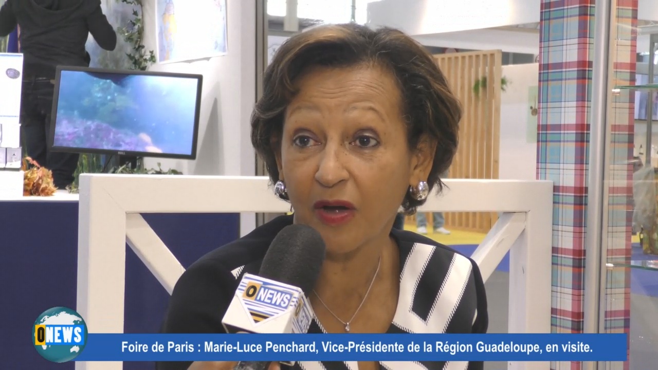 [Vidéo] Marie Luce PENCHARD Vice Présidente de la Région Guadeloupe en visite à la Foire de paris