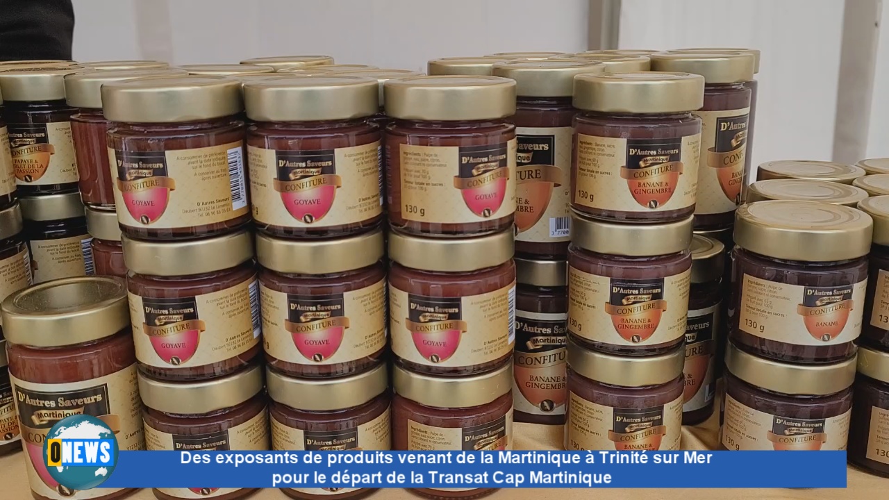 [Vidéo] Hexagone. Des exposants de produits venant de la Martinique à Trinité sur Mer avec également Yvon Artiste pour animer le village cap Martinique