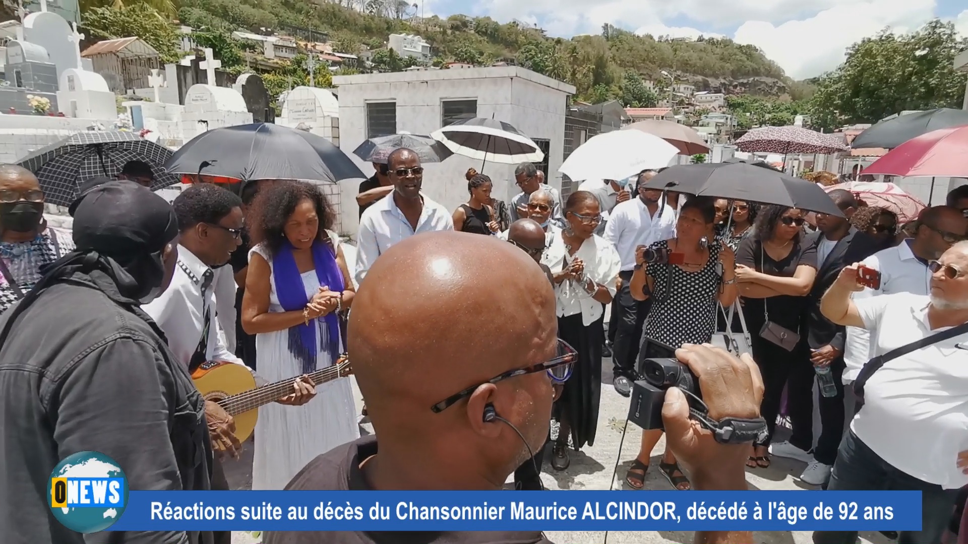 [Vidéo] Onews Martinique Les Obsèques de Maurice ALCINDOR