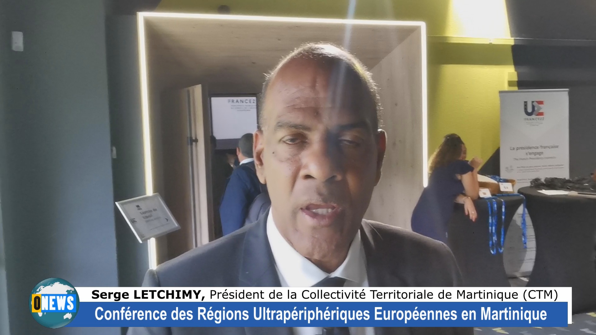 [Vidéo] Réactions sur la conférence des Régions ultrapériphériques en Martinique.