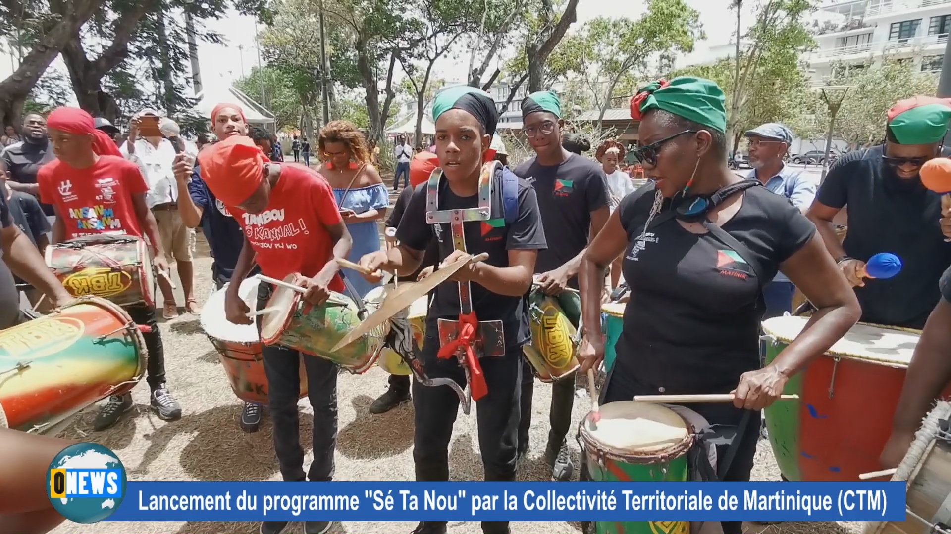 [Vidéo] Martinique.  Lancement du programme Sé Ta Nou par la Collectivité Territoriale de Martinique