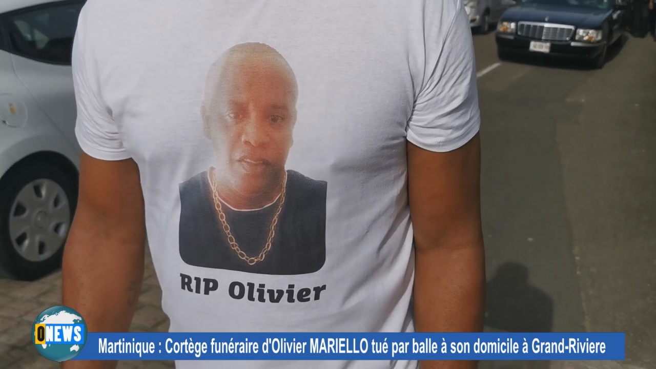 [Vidéo] Martinique Les obsèques de Olivier MARIELLO tué par balle à son domicile