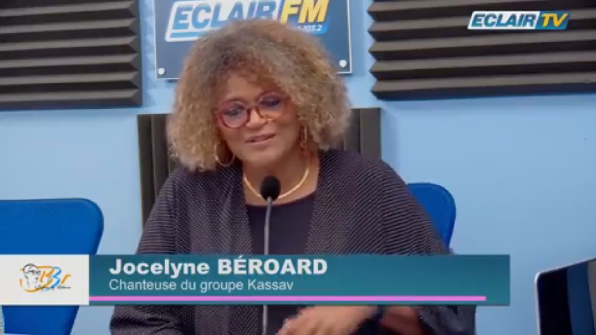 [Vidéo] Jocelyne BÉROARD invitée de Rebecca sur Eclair Tv