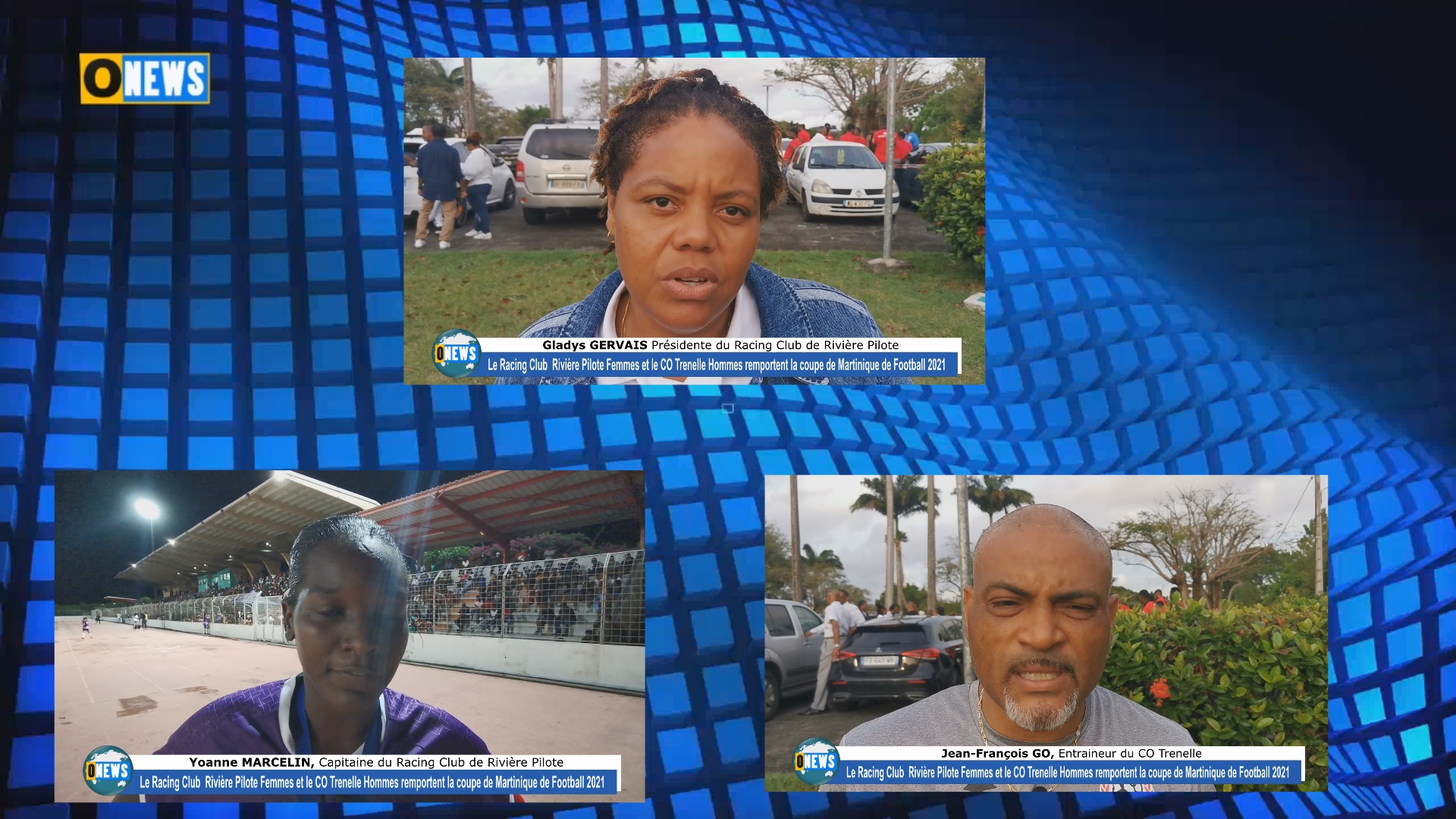 [Vidéo] Martinique. Racing club de Rivière Pilote femmes et Co Trenelle hommes remportent la coupe de Foot ball