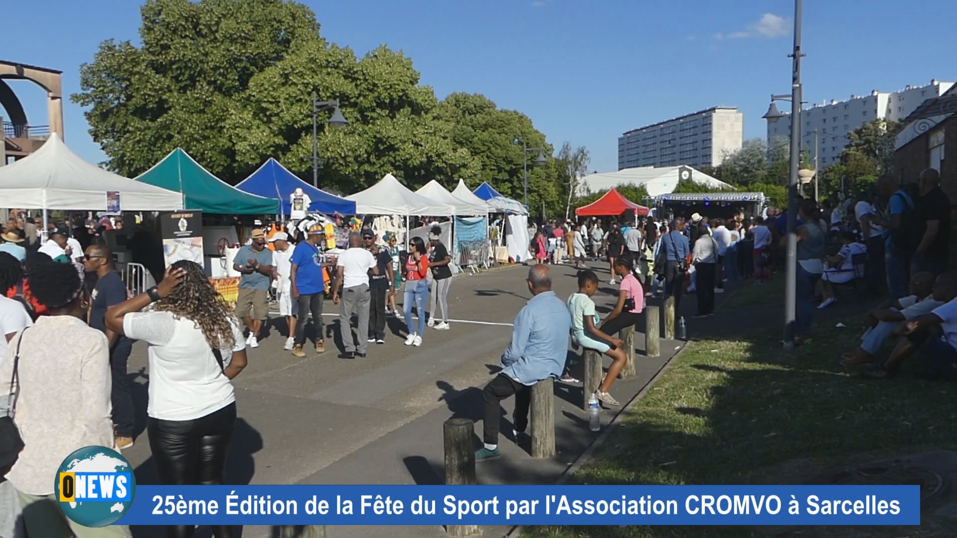 [Vidéo] Onews Hexagone.25ème édition de la fête du Sport à Sarcelles organisée par l Association CROMVO