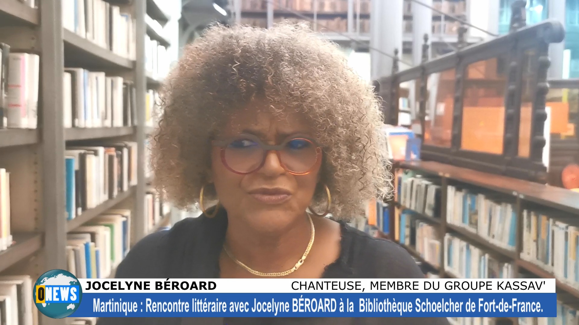[Vidéo] Martinique Grand Balan Rencontre littéraire avec Jocelyne BEROARD