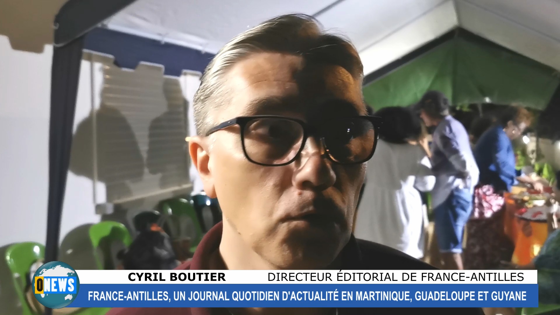 [Vidéo] Martinique Interview de Cyrille BOUTIER Directeur éditorial de France Antilles