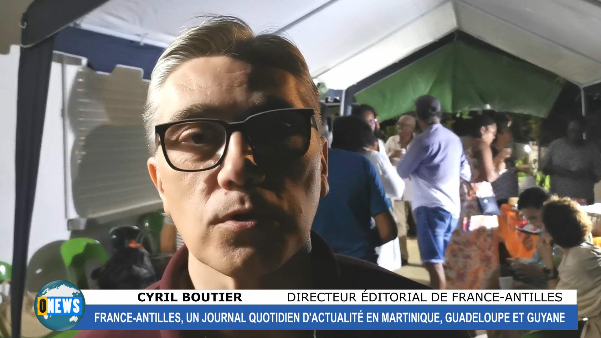 Martinique Interview de Cyrille BOUTIER Directeur éditorial de France Antilles