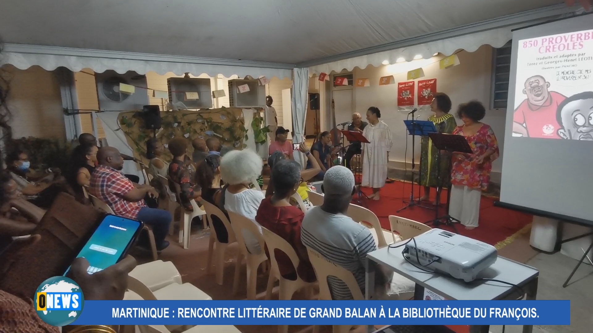 Martinique. Rencontre littéraire au François avec l Association Grand Balan
