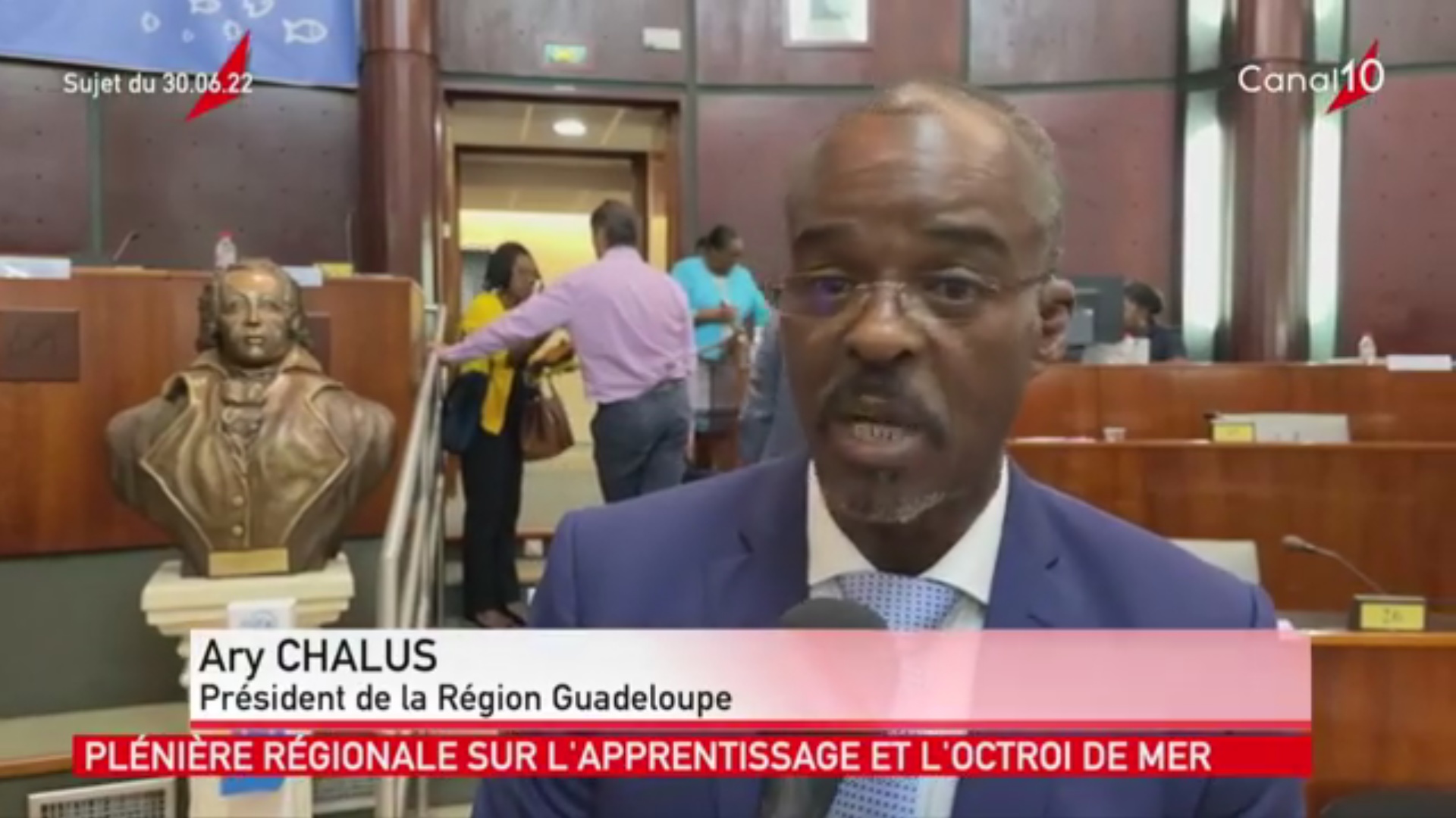 [vidéo] Onews Guadeloupe. Le jt de Canal 10