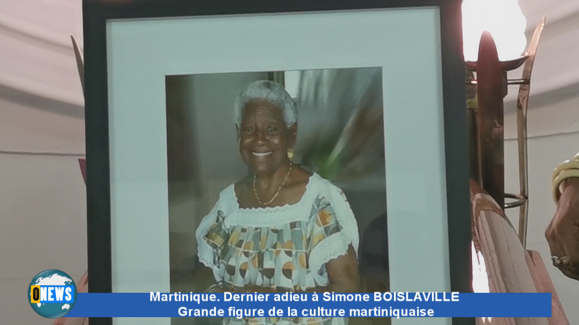 [Vidéo] Martinique. Dernier adieu à Simone BOISLAVILLE du grand ballet martiniquais