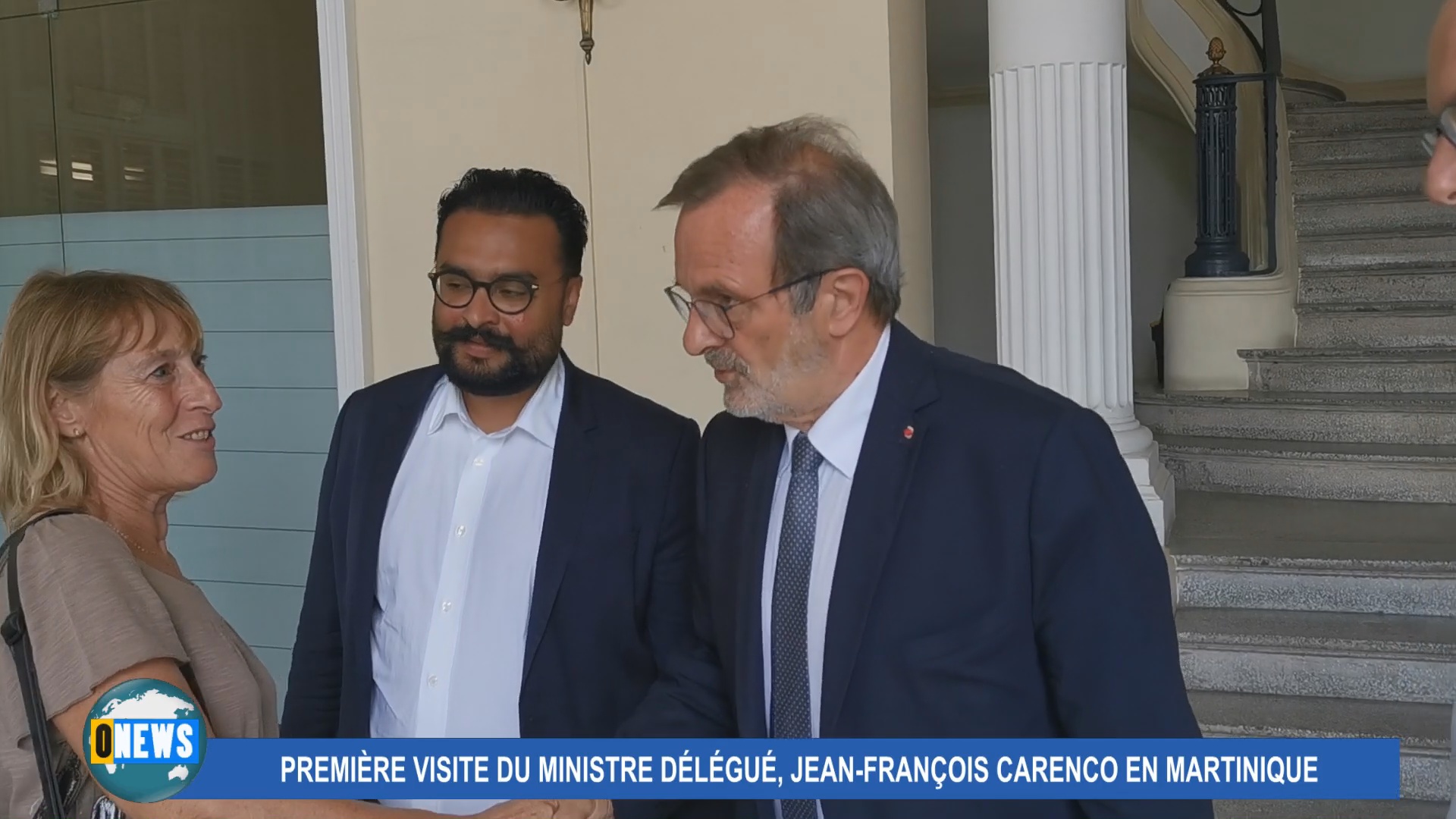 Visite de Jean François CARENCO Ministre Délégué aus Outre mer en Martinique