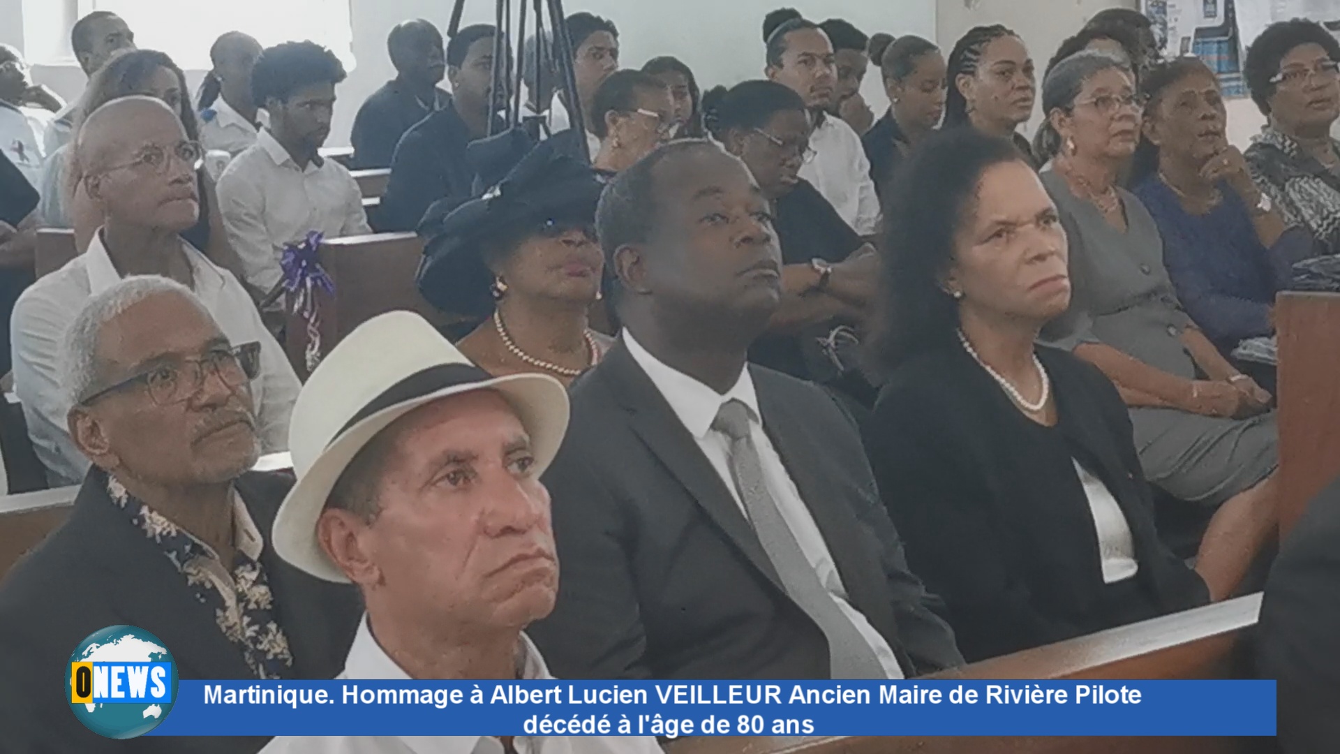 [Vidéo] Martinique. Hommage à Albert Lucien VEILLEUR Ancien Maire de Rivière Pilote