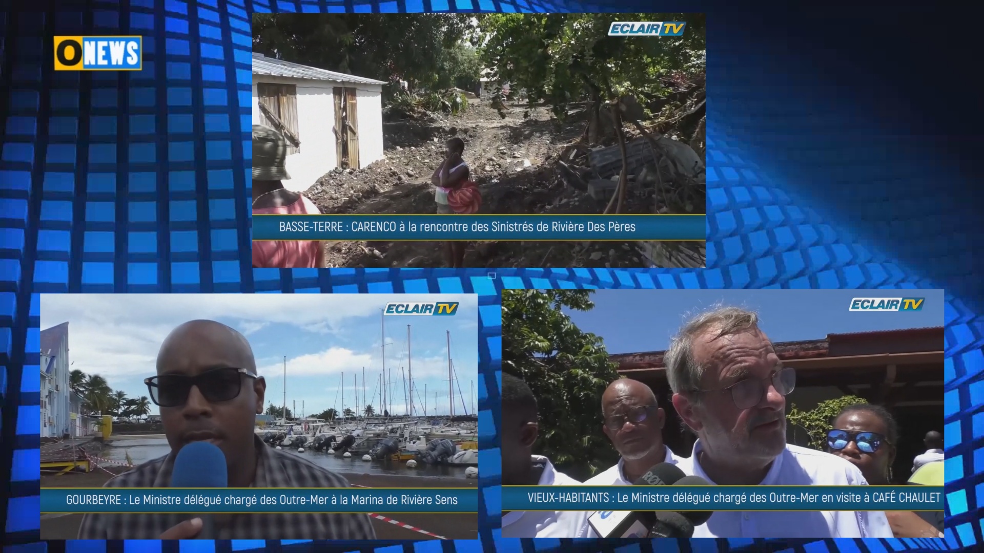 [Vidéo] Tempête FIONA La suite de la visite du Ministre chargé des Outre mer