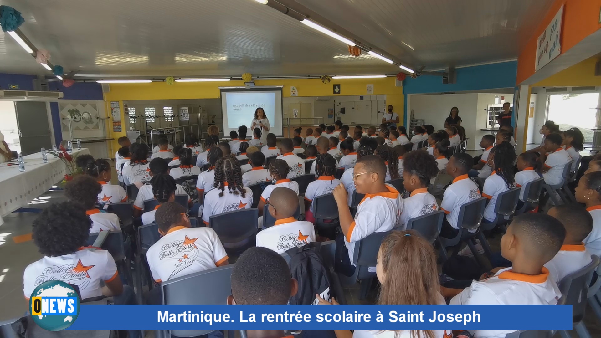 [Vidéo] Martinique. La rentrée scolaire à Saint Joseph.